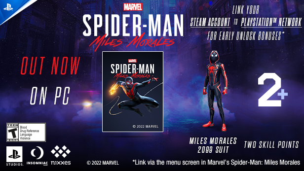 图片[1]-漫威蜘蛛侠:迈尔斯·墨拉莱斯的崛起/Marvel’s Spider-Man: Miles Morales（V2.516.0.0+全DLC+预购特典）【75G】-玩什么YX