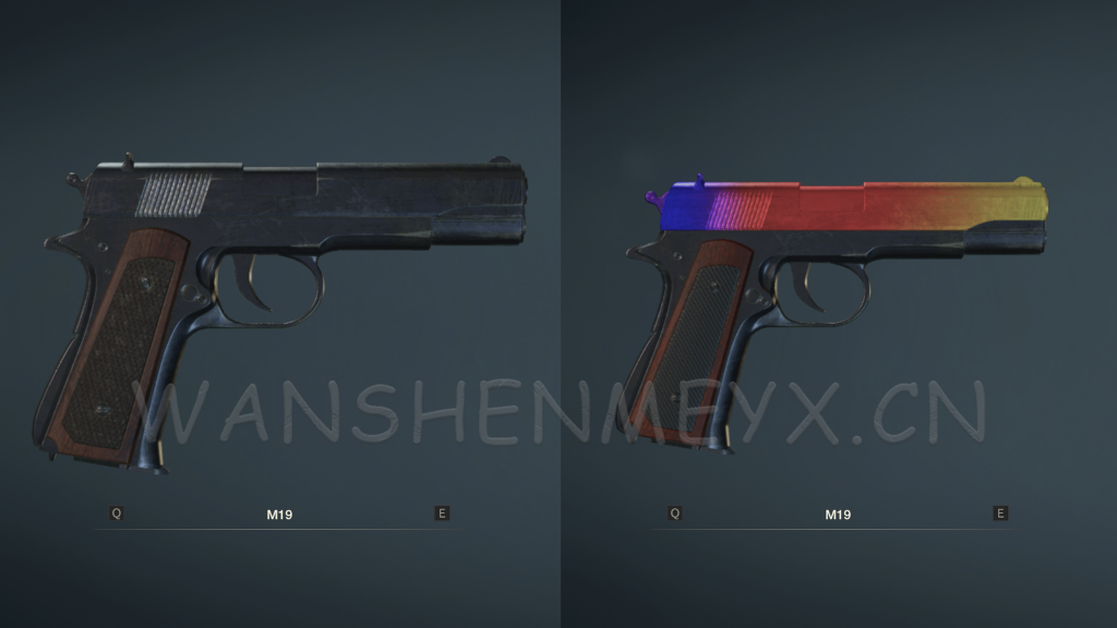 《生化危机2：重制版》M1911彩虹皮肤MOD[仅支持旧版本]-玩什么YX