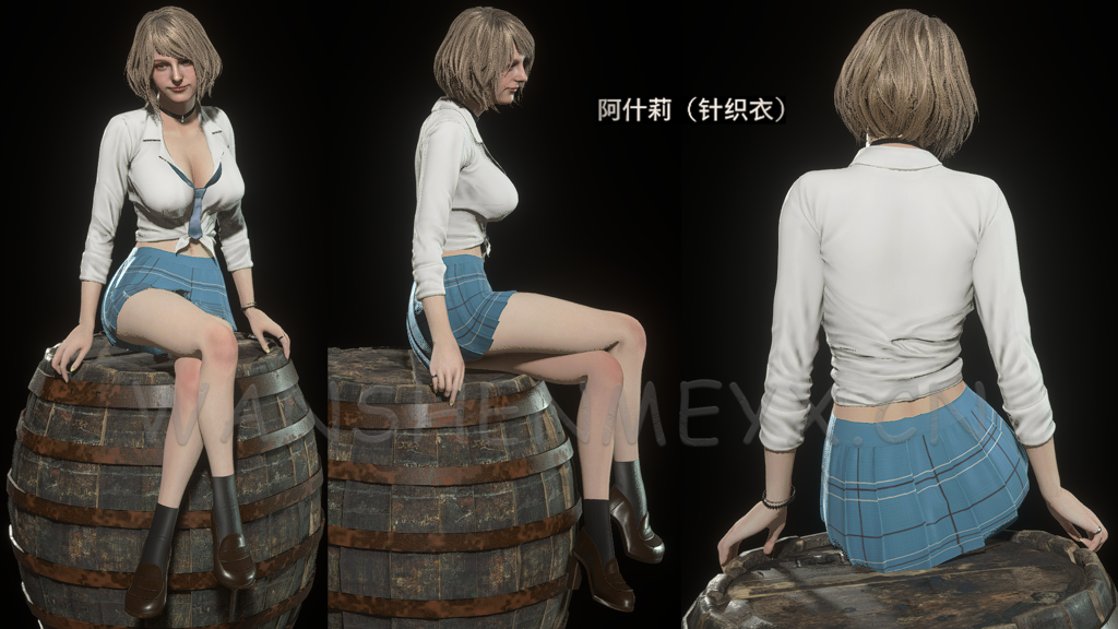 《生化危机4：重制版》阿什莉MOD【186】-玩什么YX