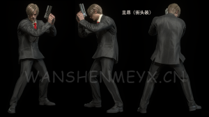 《生化危机4：重制版》里昂MOD【106】-玩什么YX