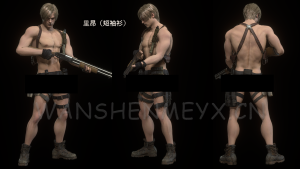 《生化危机4:重制版》里昂MOD【203】-玩什么YX