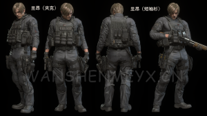 《生化危机4：重制版》里昂MOD【214】-玩什么YX