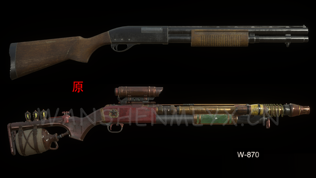 《生化危机4：重制版》W-870霰弹枪MOD-玩什么YX