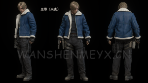 《生化危机4：重制版》里昂MOD【261】-玩什么YX