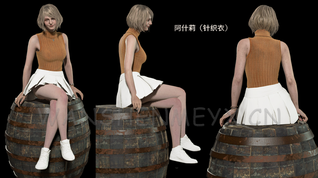 《生化危机4：重制版》阿什莉MOD【364】-玩什么YX